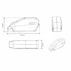 Doctibike Les batteries Compatibles Powerpack sont Une Très Bonne alternative pour les Vélos équipés De La Célèbre Marque Allemande. Vous Avez Désormais La Possibilité De Partir En Balade Sans Crainte De Vous Ruiner : Ces Batteries Sont moins Chères et plus Puissantes !  -Vélo Électrique Soldes batterie compatible bosch active line cadre 36v 4
