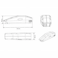 Doctibike Cette Batterie Est Compatible Avec Le Système Yamaha 36V Que Nous Retrouvons Notamment Sur Les Vélos Haibike, Gitane Et Peugeot : -Vélo Électrique Soldes batterie compatible yamaha pw pw x pw se et pw te 36v 1