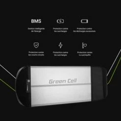Doctibike Battery Green Cell 36V 15Ah 522Wh Rear Rack For E-Bike Pedelec -Vélo Électrique Soldes batterie porte bagages green cell pedelec 36v 15ah 2